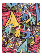 Load image into Gallery viewer, 1940s 1950s - Spectacular Fishermen Novelty Skirt - W27/27.5 (68/70cm)
