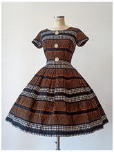 Load image into Gallery viewer, 1950s - GU, Germany - Gorgeous Tassel Novelty Dress - W27.5 (70cm)
