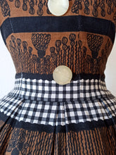 Load image into Gallery viewer, 1950s - GU, Germany - Gorgeous Tassel Novelty Dress - W27.5 (70cm)
