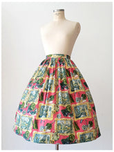 Cargar imagen en el visor de la galería, 1950s - LODEN-FREY, Germany - Münich Novelty Skirt - W28.5 (72cm)
