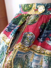 Cargar imagen en el visor de la galería, 1950s - LODEN-FREY, Germany - Münich Novelty Skirt - W28.5 (72cm)
