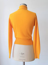 Charger l'image dans la galerie, 1950s - PRINGLE, Scotland - Golden Orange Cashmere Sweater - Sz 36
