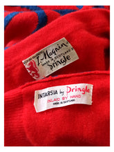 Laden Sie das Bild in den Galerie-Viewer, 1950s 1960s - PRINGLE, Scotland - Intarsia Cashmere Sweater - Sz M/L
