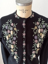 Load image into Gallery viewer, 1950s 1960s - Fabulous Beaded Wool Cardigan - Sz 40
