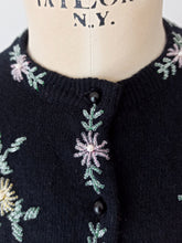 Load image into Gallery viewer, 1950s 1960s - Fabulous Beaded Wool Cardigan - Sz 40
