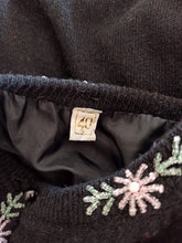 Load image into Gallery viewer, 1950s 1960s - Fabulous Beaded Wool Cardigan - Sz 40
