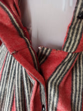 Load image into Gallery viewer, 1950s - Young Look Striped Wool Shirtwaist Dress - W27.5 (70cm)
