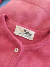 Load image into Gallery viewer, 1950s - DALTON, USA - Adorable Rose Pink Cashmere Cardigan - Sz S/M
