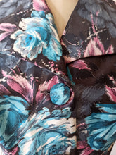 Load image into Gallery viewer, 1950s - Stunning Roseprint Cotton Dress - W29 (74cm)
