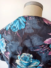 Load image into Gallery viewer, 1950s - Stunning Roseprint Cotton Dress - W29 (74cm)
