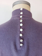 Load image into Gallery viewer, 1950s - DALTON, USA - Glorious Muted Lavender Cashmere Sweater - Sz M

