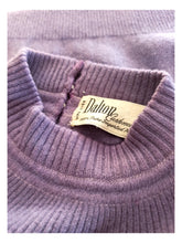 Load image into Gallery viewer, 1950s - DALTON, USA - Glorious Muted Lavender Cashmere Sweater - Sz M
