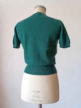 Load image into Gallery viewer, 1950s - PRINGLE, Scotland - Gorgeous Forest Green Jumper - Sz L
