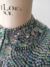 Load image into Gallery viewer, 1950s - DALTON, USA - Spectacular Sequined Cashmere Cardigan
