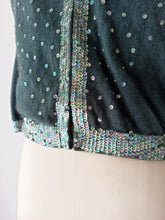 Load image into Gallery viewer, 1950s - DALTON, USA - Spectacular Sequined Cashmere Cardigan
