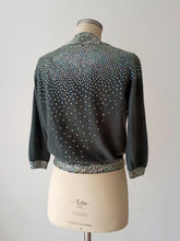 Load image into Gallery viewer, 1950s - DALTON, USA - Spectacular Sequined Cashmere Cardigan

