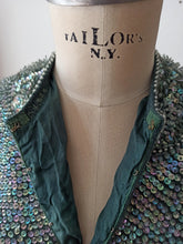 Load image into Gallery viewer, 1950s - DALTON, USA - Spectacular Sequined Cashmere Cardigan
