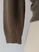 Load image into Gallery viewer, 1950s - DALTON, USA - Fabulous Muted Olive Green Cashmere Cardigan
