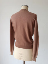 Load image into Gallery viewer, 1950s 1960s - PRINGLE, Scotland - Adorable Dusty Rose Cashmere Cardigan
