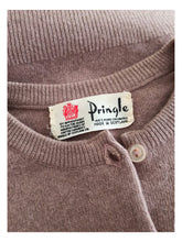 Load image into Gallery viewer, 1950s 1960s - PRINGLE, Scotland - Adorable Dusty Rose Cashmere Cardigan
