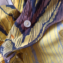 Cargar imagen en el visor de la galería, 1950s 1960s - Stunning Monarch Butterfly Cotton Dress - W26/27 (66/68cm)
