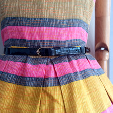 Charger l&#39;image dans la galerie, 1960s - Super Cute Colorful Bolero Dress - W27.5 (70cm)
