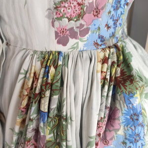 1950s - Exquisite French Floral Novelty Dress - W27 (68cm)
