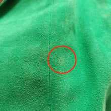 Cargar imagen en el visor de la galería, 1940s - Stunning Green Suede Vest Jacket - W26/27.5 (66/70cm)
