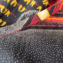 Cargar imagen en el visor de la galería, 1950s - Gorgeous French Shacks Novelty Print Cotton Dress - W30 (76cm)
