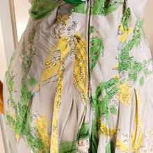 Load image into Gallery viewer, 1940s - Precious Organic Rayon Gaze Dress - W27 (68cm)
