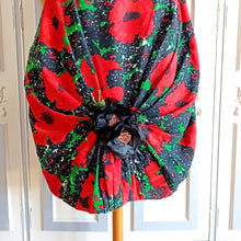 Load image into Gallery viewer, 1950s - Stunning Poppies Waffle Cotton Cocktail Dress - W24 (62cm)
