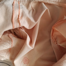 Charger l&#39;image dans la galerie, 1930s - Adorable Pink Puff Shoulders Linen Blouse - XS/S

