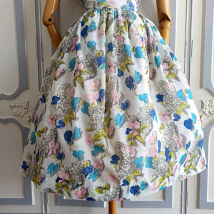 1940s 1950s - Provawear, UK - Adorable Pastel Floral Dress - W32 (82cm)