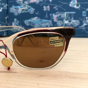 1950s - DEADSTOCK - FILTRAL, Germany - Two Tone Sunglasses