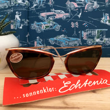 Cargar imagen en el visor de la galería, 1950s 1960s - DEADSTOCK - Echtenia, Germany - Tortoiseshell Sunglasses
